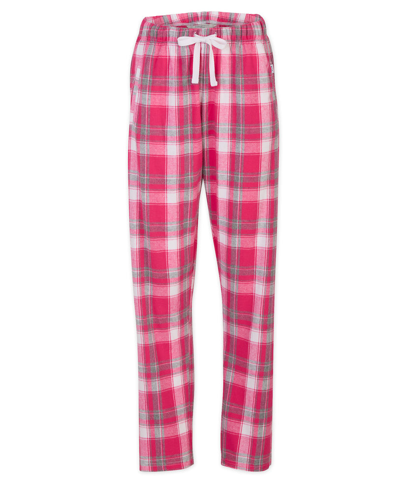Pink Flannelette Pyjama Bottoms Pink Flannel P Womens Pink