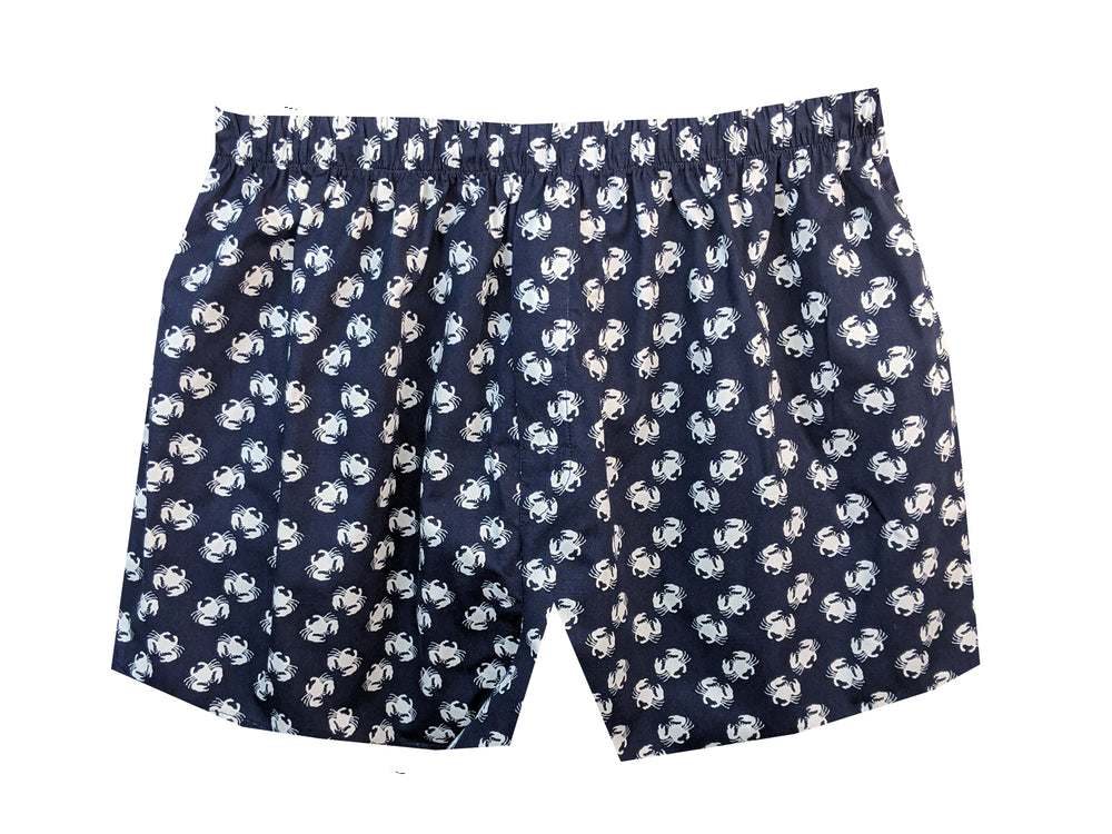 Boxers Navy Crabs