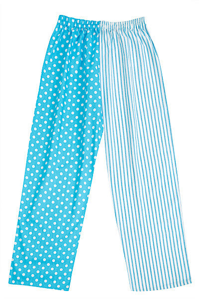 Turquoise Spot Pyjama Bottoms